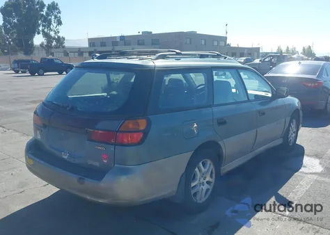 2002 Subaru Outback z USA, uszkodzony, nr VIN 4S3BH665626614767